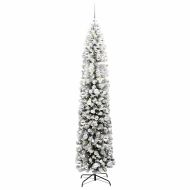 С изкуствено коледно дърво с 300 LED светодиода Зелен 210 cm