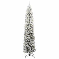 С изкуствено коледно дърво с 300 LED светодиода Зелен 240 cm