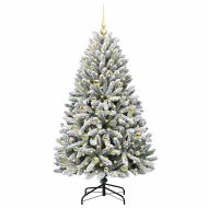 С изкуствено коледно дърво 150 cm 150 LED светодиода Топло бяло