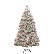 С изкуствено коледно дърво 180 cm 300 LED светодиода Топло бяло