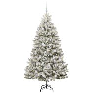 С изкуствено коледно дърво 180 cm 300 LED светодиода Топло бяло