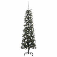 С изкуствено коледно дърво с 150 LED светодиода Зелен 150 cm