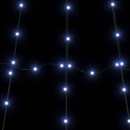 LED коледна елха с колчета за земя Синьо 306 см Метал