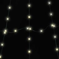 LED коледна елха с колчета за земя Топло бяло 511 см Метал