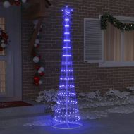 LED Коледна Елха с 290 LED светодиода Синьо 250 cm Метал