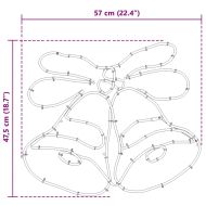 Коледна камбана Многоцветен 57 x 47,5 см ПВЦ