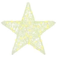 3D звезда Топло бяло 55 x 53.5 x 10 см Акрил