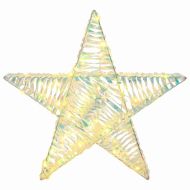 3D звезда с 50 LED светодиода Топло бяло 55 x 52.5 x 9 см PET