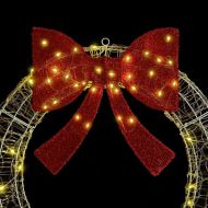 Венец с 150 LED светодиода Топло бяло 120 cm Акрил