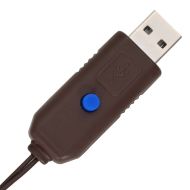 Венец с 150 LED светодиода Топло бяло 121 x 121 x 10 см Ратан