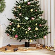 Статив за коледно дърво 1.73 Черно 50 x 50 x 16 cm