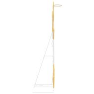 Светещ ъгъл Топло бяло 116 x 29 x 158.5 см Полиестер