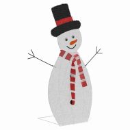 Светещо семейство снежковци 3 pcs Топло бяло Полиестер