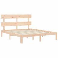 Рамка за легло с табла King Size масивно дърво