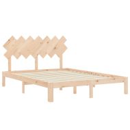 Рамка за легло с табла King Size масивно дърво