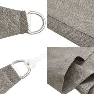 Платно-сенник, 160 г/м², квадратна, светлосив, 3,6x3,6 м, HDPE