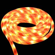 Светещо въже с 120 LED светодиода Топло бяло 5 m ПВЦ