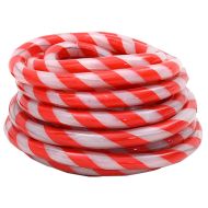 Светещо въже с 2400 LED светодиода Топло бяло 100 m ПВЦ