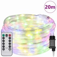 Светещо въже с 480 LED светодиода Многоцветен 20 m ПВЦ