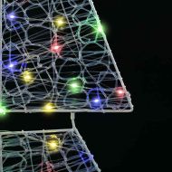 Коледно дърво 240 LED светодиода Многоцветен 180 cm Акрил