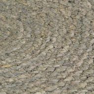 Подложки за хранене, 4 бр, сиво, 38 см, кръгли, юта