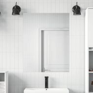 Самозалепващо огледално фолио 90 x 150 см 2 pcs Сребрист PET