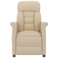 Масажен стол Крем 96.5 x 70.5 x 95 см Микрофибър