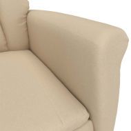 Масажен стол Крем 96.5 x 70.5 x 95 см Микрофибър