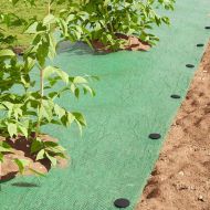 Земни колчета 100 pcs Черно Ø3 x 11 см Пластмаса