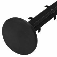 Земни колчета 100 pcs Черно Ø3 x 11 см Пластмаса