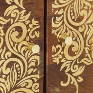 Масичка за кафе Меден кафяв 80 x 50 x 40 cm