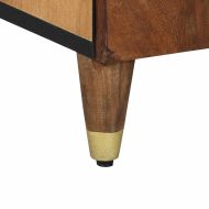 Служебен шкаф Кафяво 60 x 33 x 75 cm Солидно мангово дърво