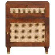Нощни маси с чекмедже 50 x 33 x 60 см Солидно мангово дърво