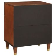 Нощни маси с чекмедже 50 x 33 x 60 см Солидно мангово дърво