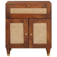 Нощни маси с чекмедже 50 x 33 x 60 см Солидно мангово дърво