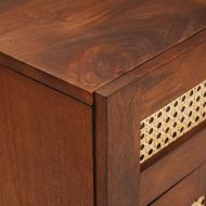 Нощни маси с чекмедже 50 x 33 x 60 см Солидно мангово дърво