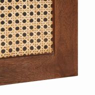 Шкаф за баня с рафт Кафяво 38 x 33,5 x 48 см Инженерно дърво