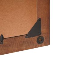 Огледало Правоъгълна Кафяво и сребристо 50 x 2,5 x 70 см