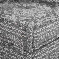 Модуларен Пачуърк Диван Светлосиво 70 x 70 x 56 см текстил