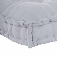 Модулен Патчворк Диван Сив 120 x 80 x 12 cm текстил