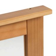 Огледало VIGO Меден кафяв 55,5 x 5 x 70 см Борово дърво масив