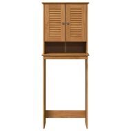 Тоалетна Шкаф с рафт VIGO Кафяв и меден кафяв 60 x 27 x 161 см