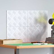 Стъпало Правоъгълна 4 pcs Сребрист 30 x 20 cm Алуминий