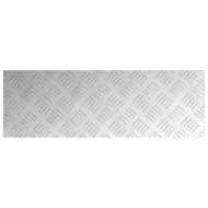 Стъпало Правоъгълна 2 pcs Сребрист 60 x 20 cm Алуминий