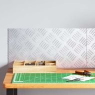 Стъпало Правоъгълна 2 pcs Сребрист 50 x 25 cm Алуминий