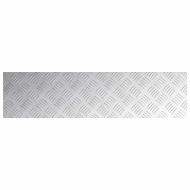 Стъпало Правоъгълна 4 pcs Сребрист 100 x 25 cm Алуминий