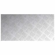 Стъпало Правоъгълна 4 pcs Сребрист 60 x 30 cm Алуминий