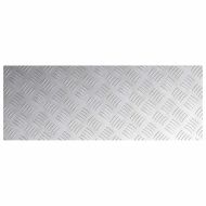 Стъпало Правоъгълна 4 pcs Сребрист 80 x 30 cm Алуминий