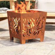 Стъпало Квадратна 2 pcs Сребрист 40 x 40 cm Алуминий