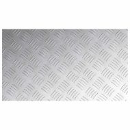 Стъпало Правоъгълна 4 pcs Сребрист 70 x 40 cm Алуминий